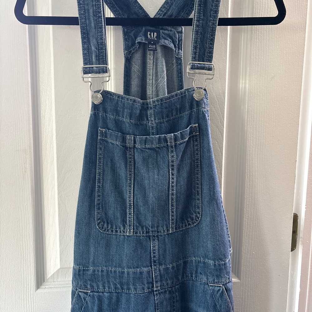 GAP Blue Denim Women's Overalls - Picture 8 of 12